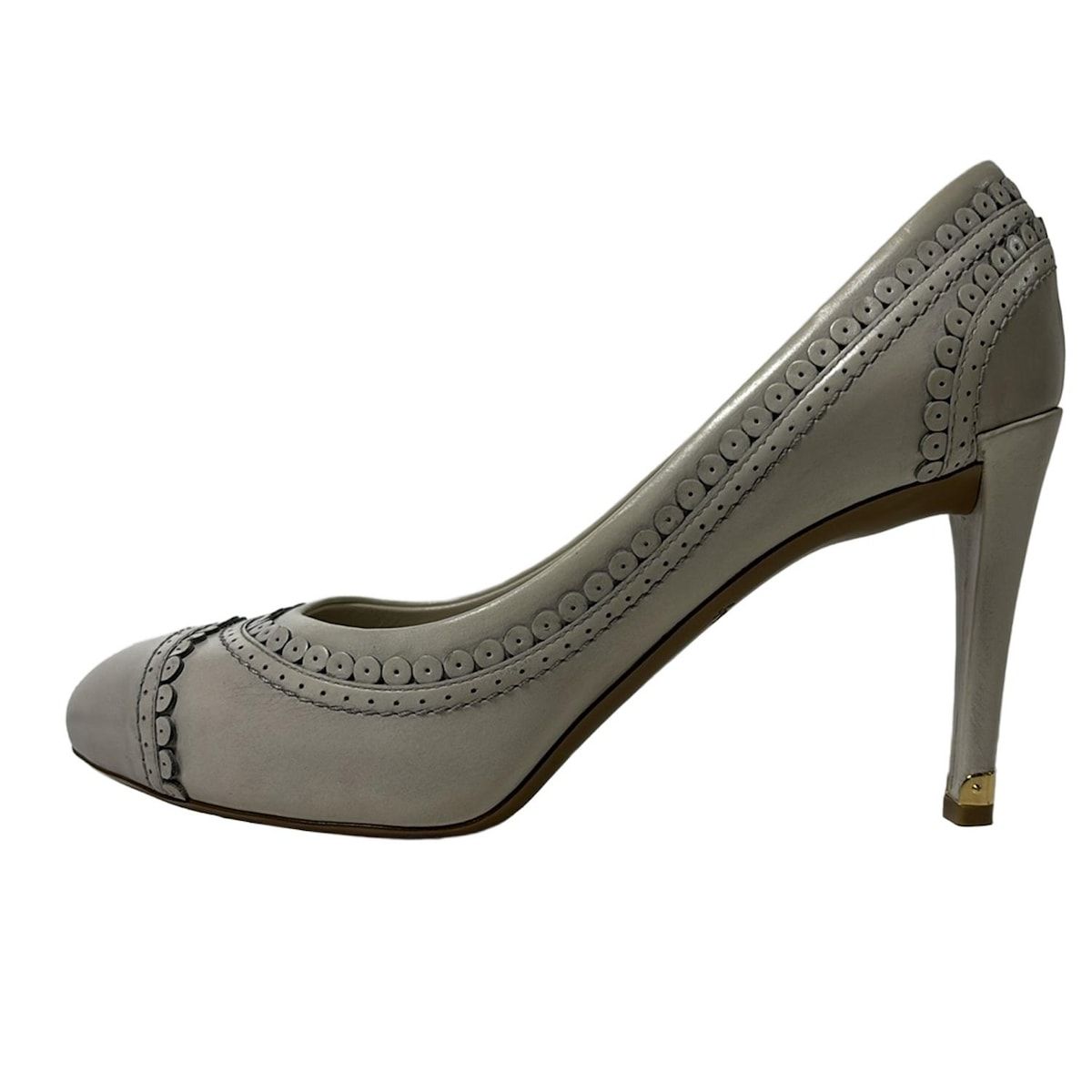 LOUIS VUITTON(ルイヴィトン) パンプス 35 1/2 レディース - ライト