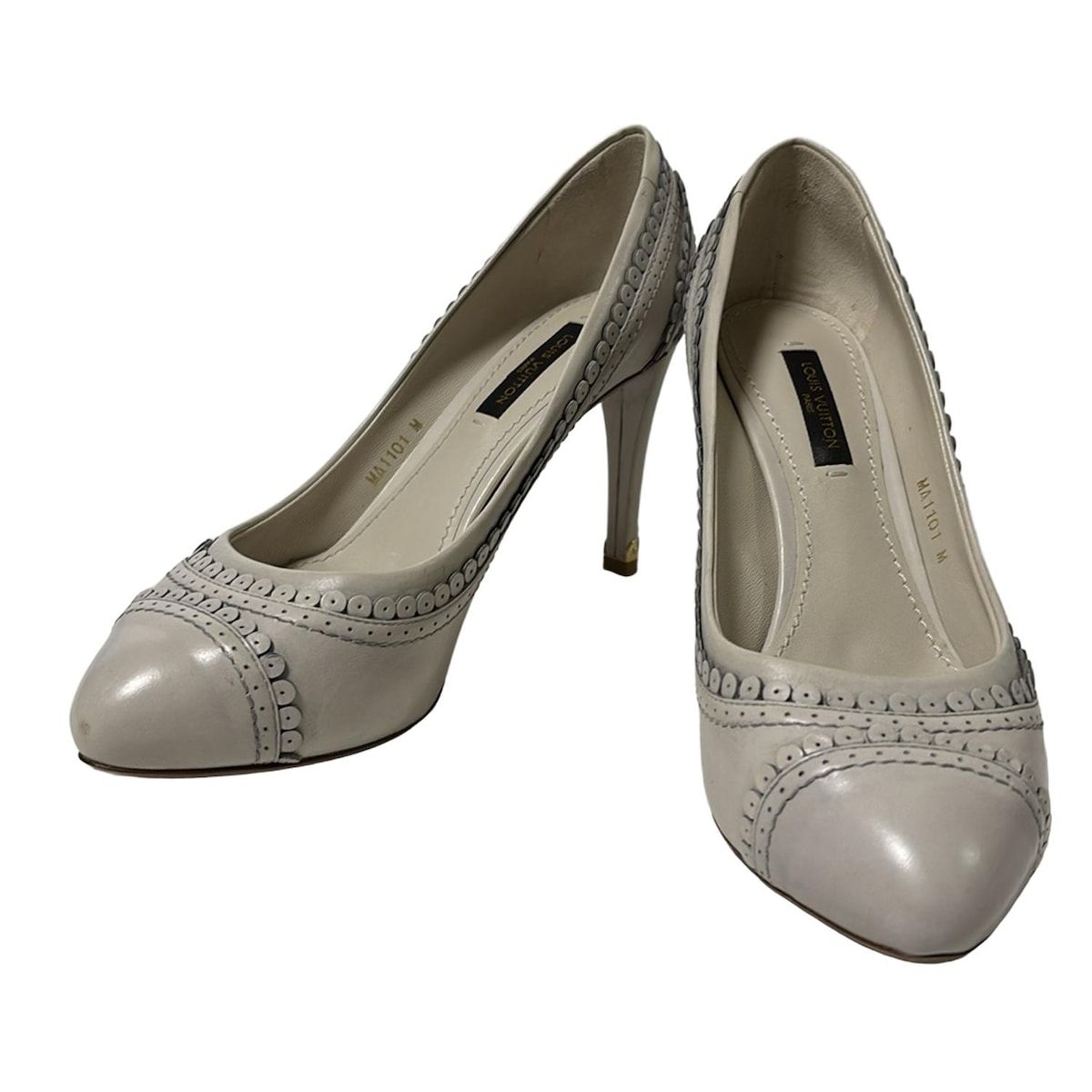 LOUIS VUITTON(ルイヴィトン) パンプス 35 1/2 レディース - ライト