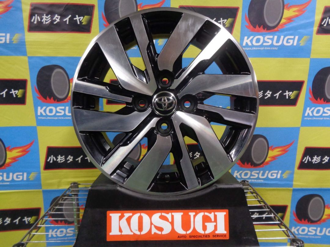トヨタ ルーミー 14インチ ホイール 4本セット 5 J 14 4 H 100 35 傷修正有 タンク 神奈川県 atsugiM 24