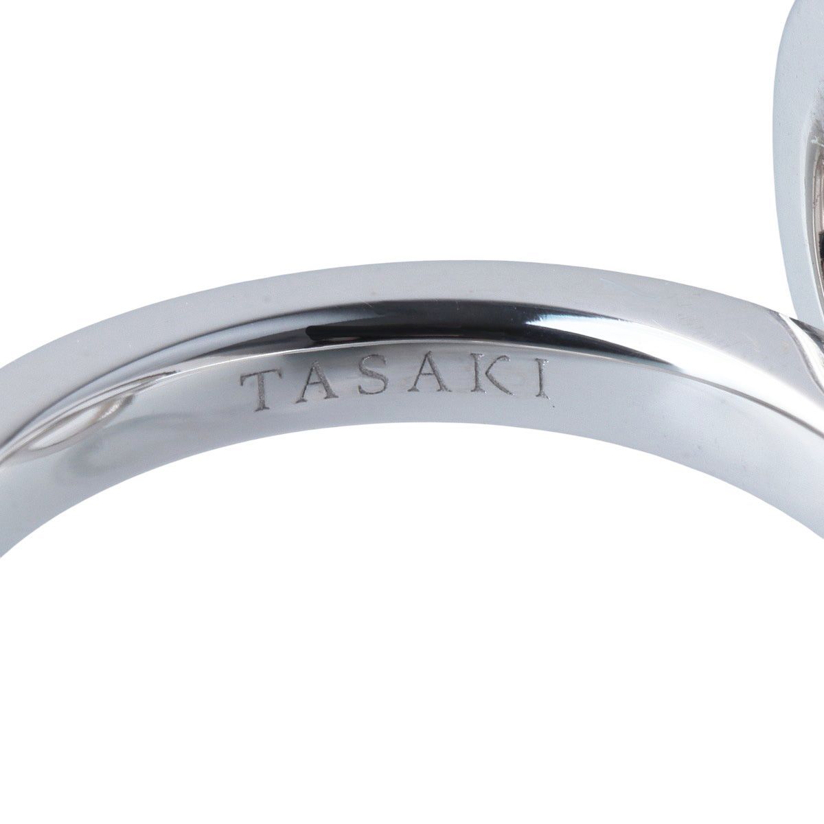 タサキ チャンツ パール ダイヤ リング 現行モデル アコヤパール8.5mm