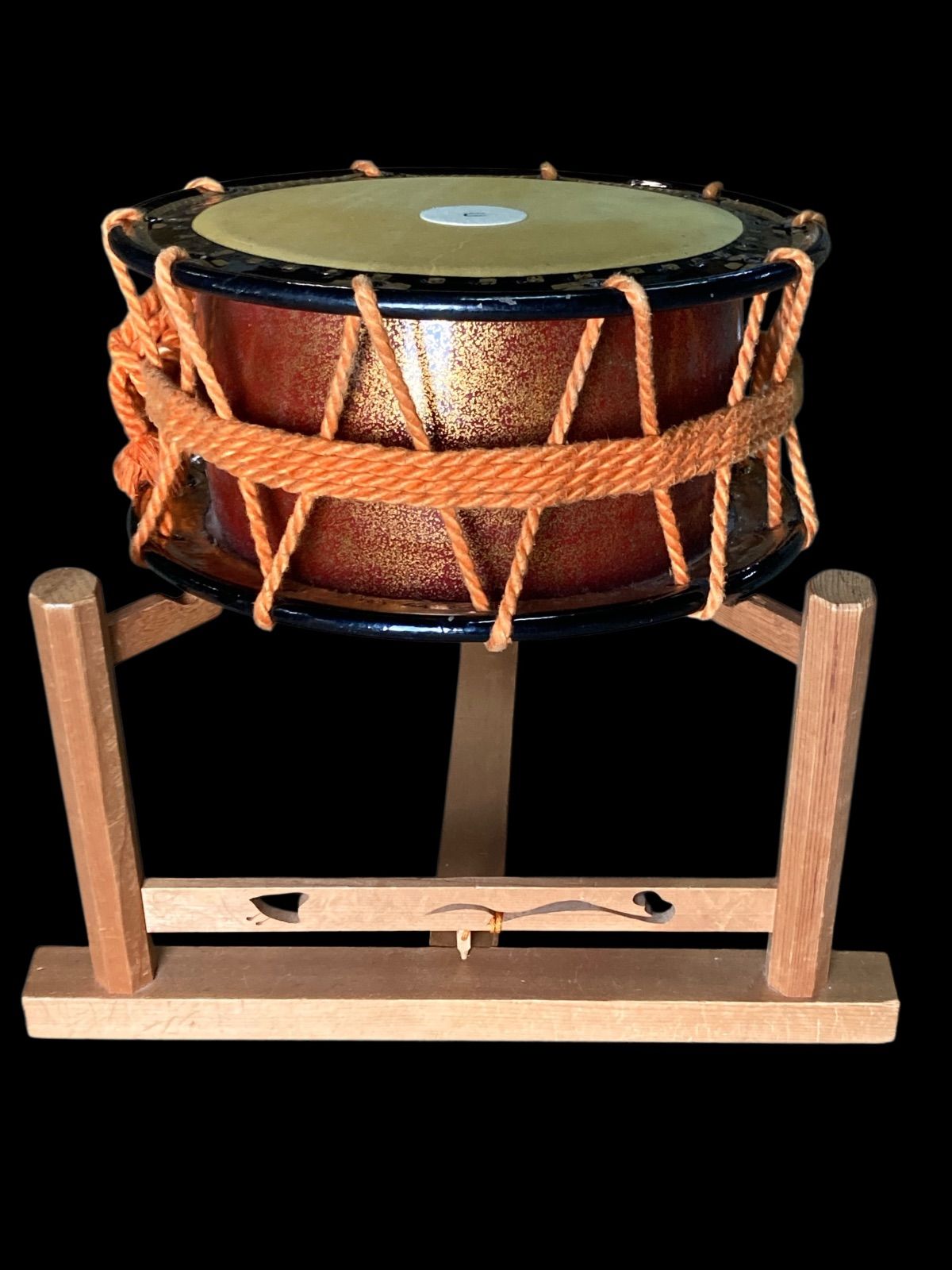 締太鼓（しめだいこ）能楽 歌舞伎 民俗芸能 太鼓 和太鼓 和楽器 打楽器