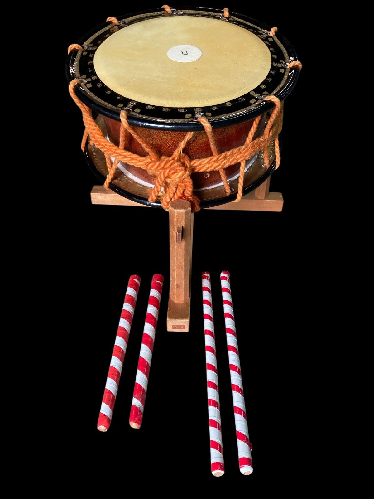 締太鼓（しめだいこ）能楽 歌舞伎 民俗芸能 太鼓 和太鼓 和楽器 打楽器