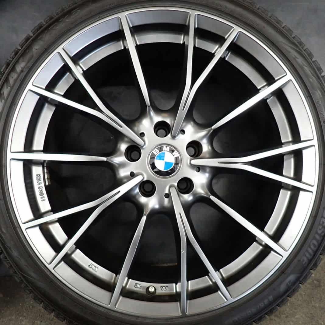 冬4本SET 会社宛 225 40 R 19 8 J 89 Q ブリヂストン ブリザック VRX 3 製 MAK FABRIK ファブリックアルミ BMW NO Y 0082