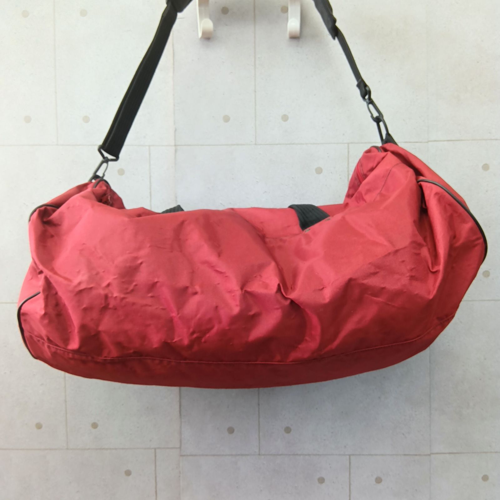 N.W【希少】NIKE ナイキ　バッグ　ボストンバッグ　ヴィンテージ NIKE ナイキ 90s ビッグスウォッシュロゴ ボストンバッグ ヴィンテージ