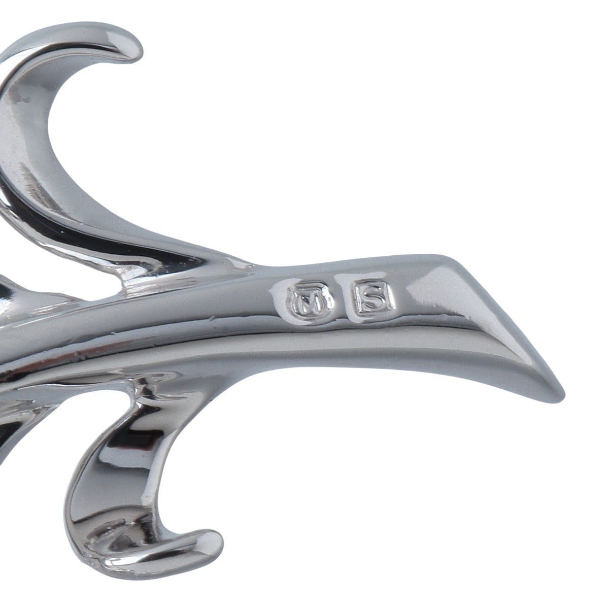 ミキモト パール ブローチ 現行モデル シルバー アコヤパール3.5mm