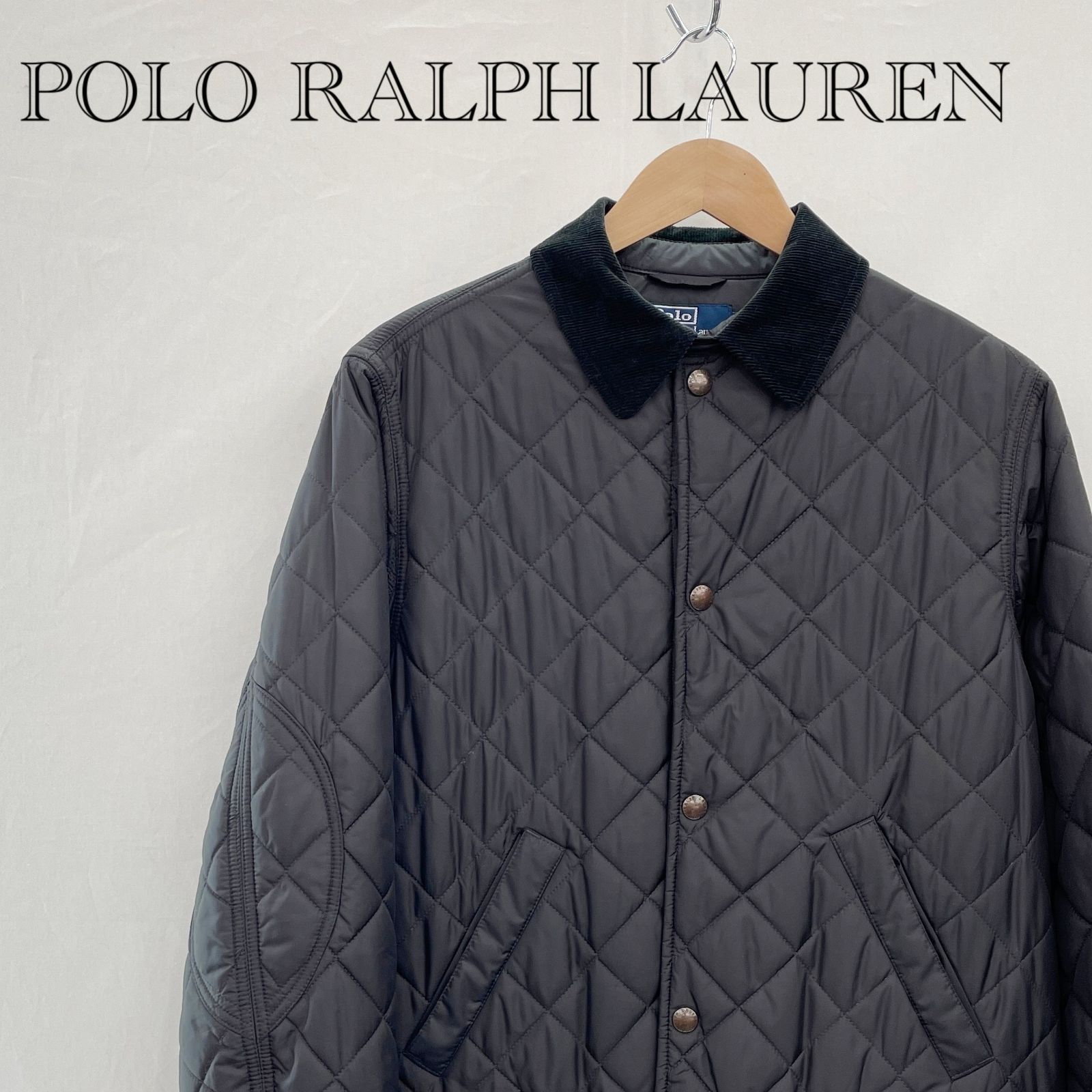 POLO RALPH LAUREN キルティングジャケット S 黒 メンズ POLO RALPH LAUREN キルティングジャケット S 黒 メンズ