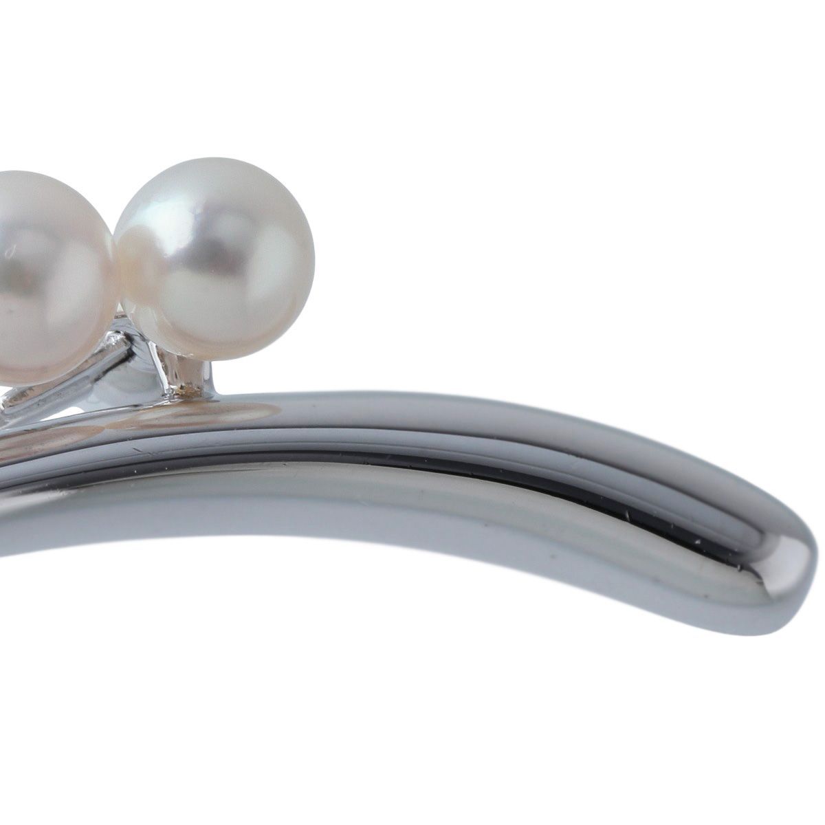 ミキモト パール ブローチ シルバー アコヤパール4.5mm～6.6mm