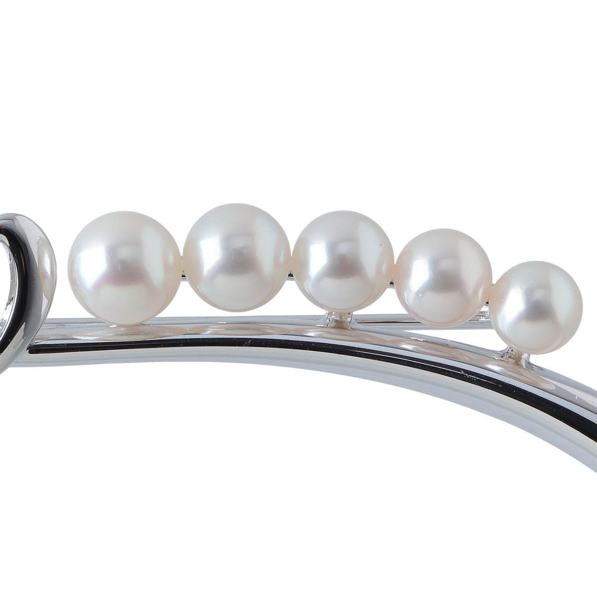 ミキモト パール ブローチ シルバー アコヤパール4.5mm～6.6mm