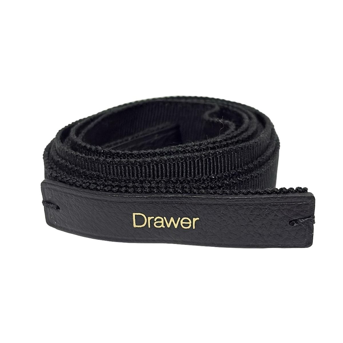 Drawer ドゥロワー ベルト 黒 レザー