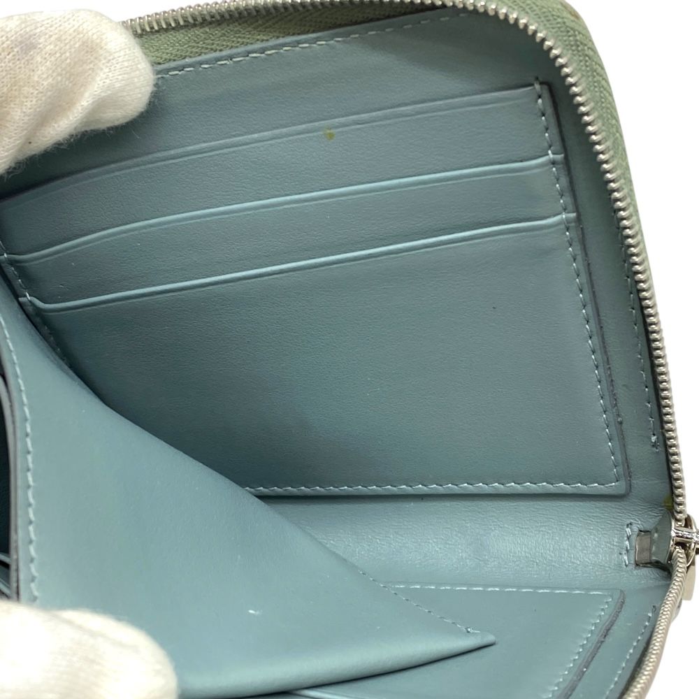  ジルサンダー コインケース カードケース L字ファスナー ブルー レザー P 5454 447 JIL SANDER その他 折り財布