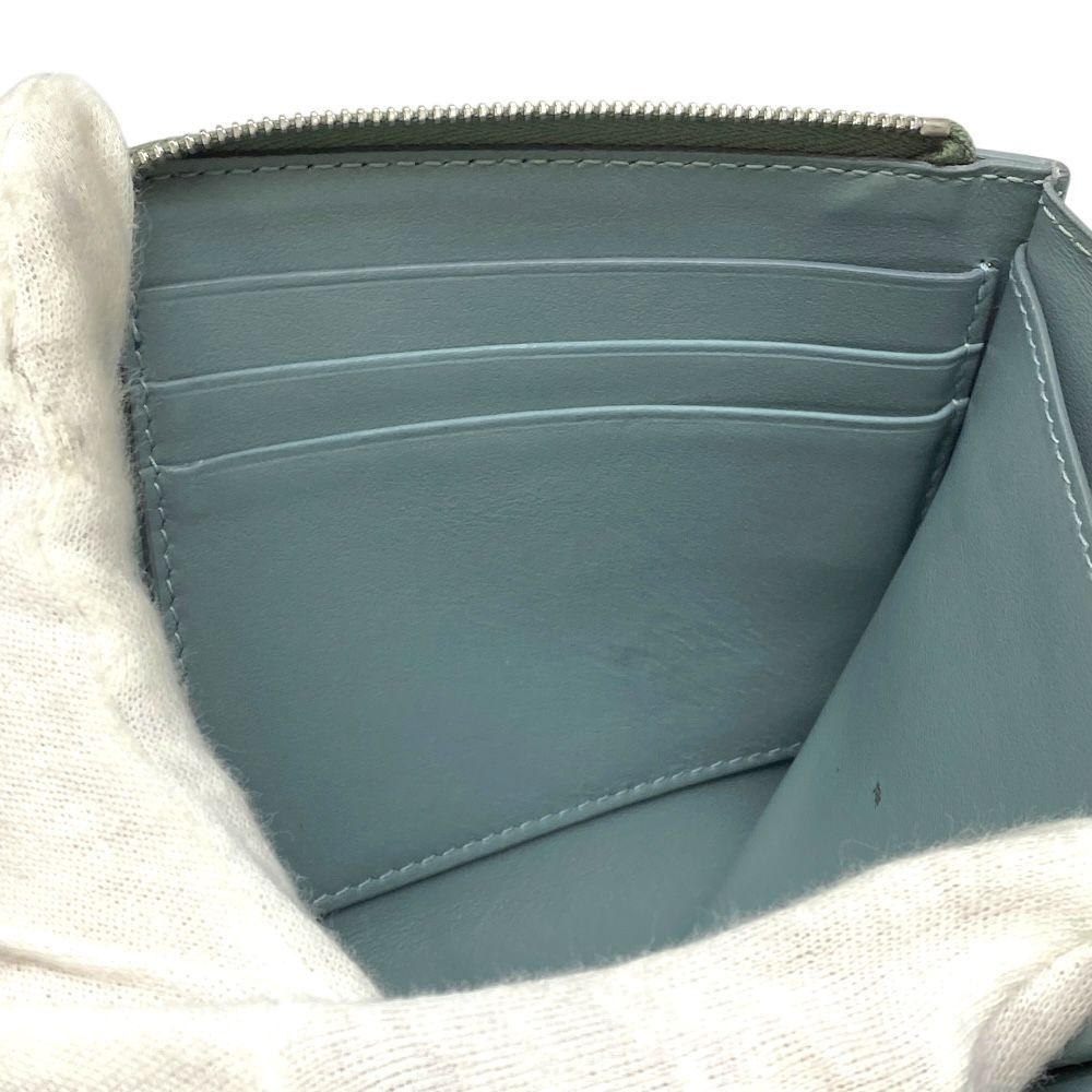 L字ファスナー ブルー