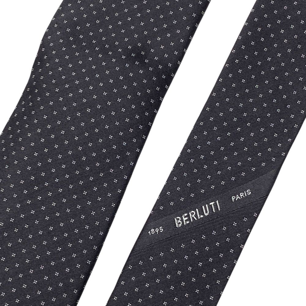 ベルルッティ カリグラフィ スクリット ネクタイ レギュラータイ 総柄