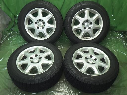 スタッドレス W 220 16インチ ブリヂストン ブリザックレボGZ