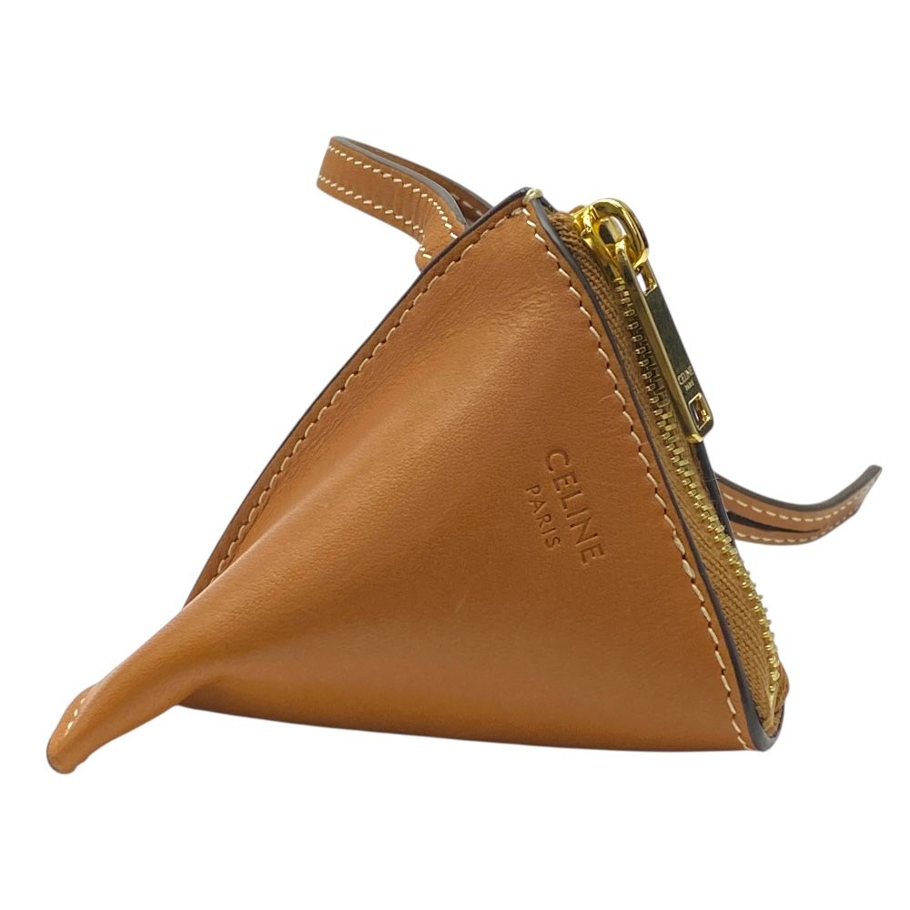 美品⭐︎CELINE ブラウンレザー チャーム 楽天市場】セリーヌ【CELINE】トリオンフ チャーム バッグチャーム