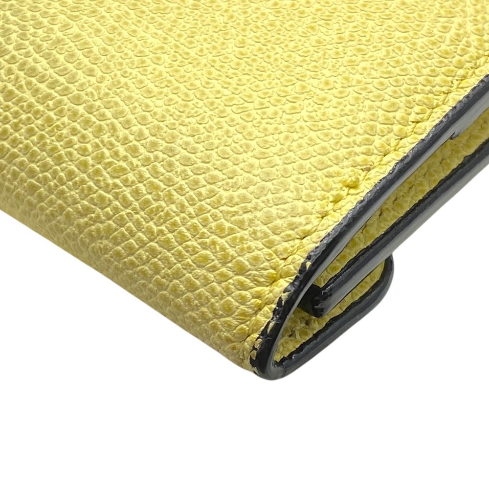 Valextra ヴァレクストラ イジィデウォレット 三つ折り財布　ゴールド金具 ヴァレクストラ イジィデ ウォレット Valextra ヴァレクストラ イジィ