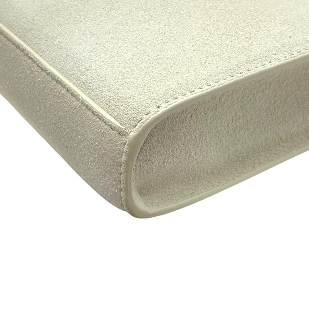  ジルサンダー タングル スモール ショルダーバッグ クロスボディバッグ ミニバッグ 斜め掛け ロゴ レザー スエード ホワイト系 JIL SANDER ユニセックス コンパクト メッセンジャーバッグ ショルダーバッグ