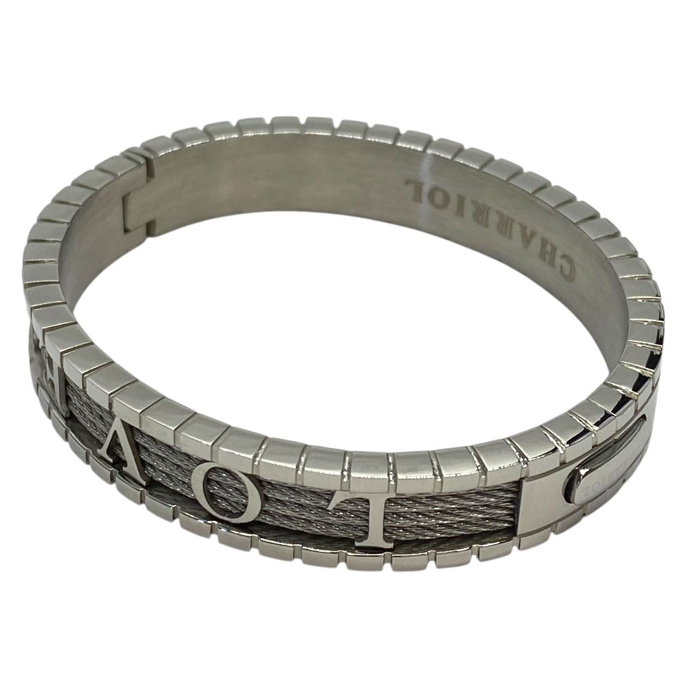 高級✨　CHARRIOL GENEVE　シャリオール　バングル　ブレス　コンビ 美品 シャリオール Forever Loved Bangle ブレスレット バングル
