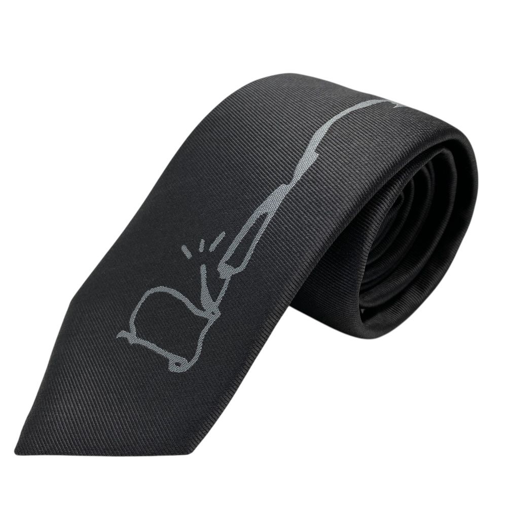 ディオール カクタスジャック ネクタイ レギュラータイ フラワー シルク グレー Christian Dior Cactus Jack 洗練 上質 コラボ 正装対応 コーデ格上げ