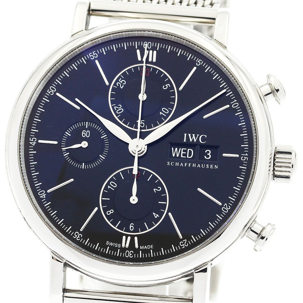 IWC IWC SCHAFFHAUSEN IW391010 ポートフィノ クロノグラフ デイデイト