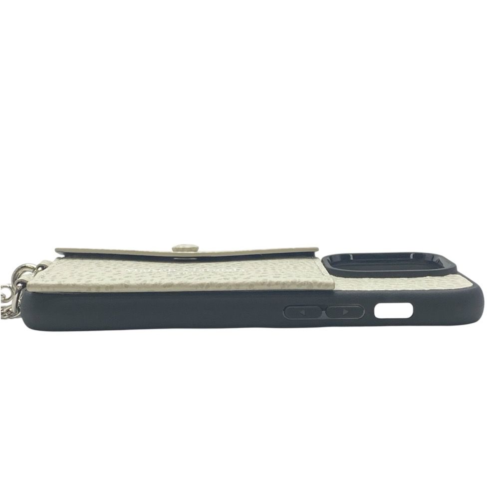 新品 メゾンマルジェラ チェーンストラップ アイフォンケース