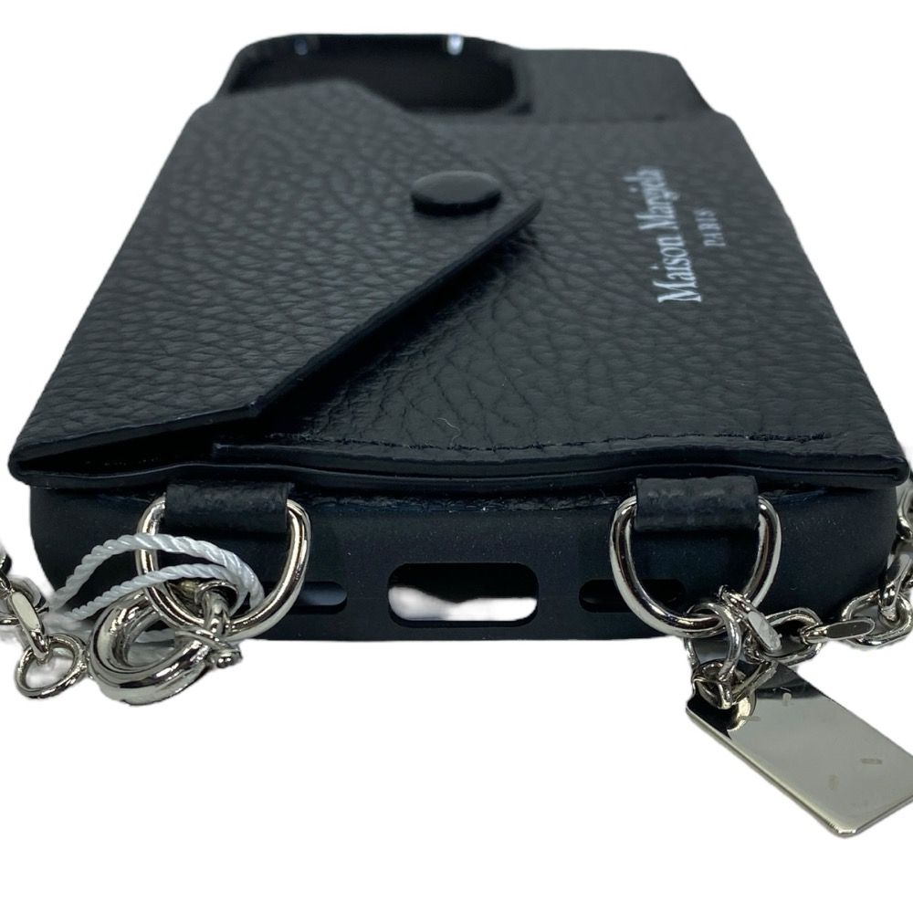 【新品・未使用品】マルジェラ　　カードケース　ショルダー　チェーン付き 新品 メゾンマルジェラ チェーンストラップ アイフォンケース