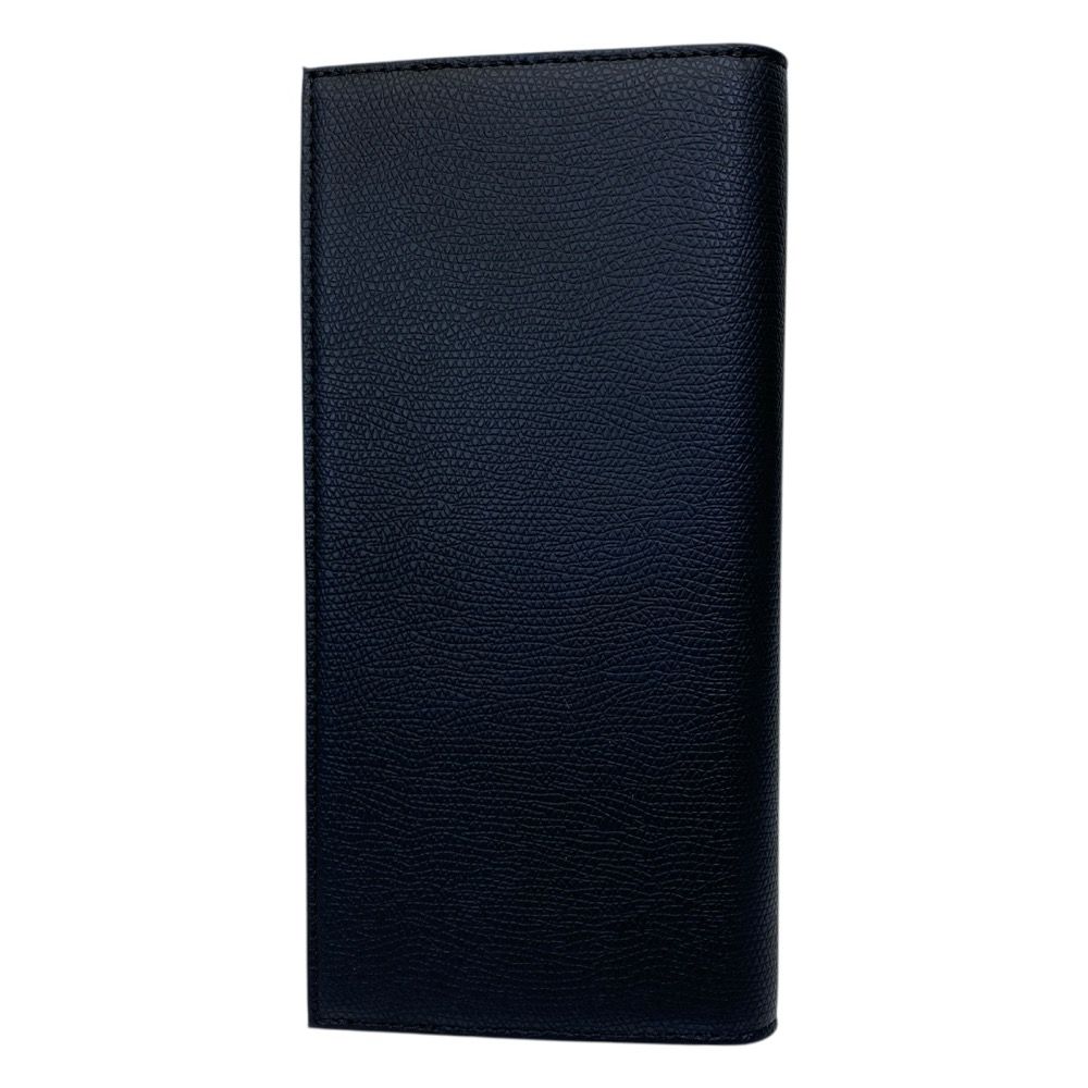 エンポリオ アルマーニ 二つ折り 長財布 ロングウォレット レザー ロゴ ブラック Y 4 R 170 YLA 0 E 81072 EMPORIO ARMANI メンズ 洗練 スタイリッシュ 上質 感 実用性