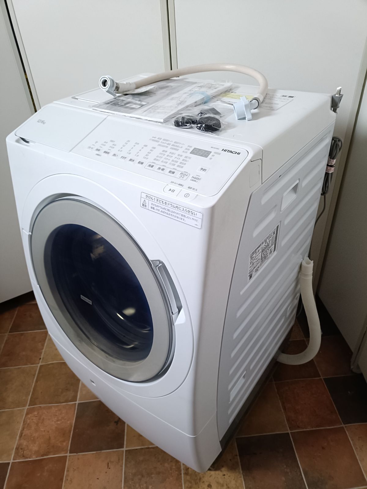 日立 ドラム式洗濯乾燥機 BD SV 120 JL 23年製 12 0 kg 6 左開き