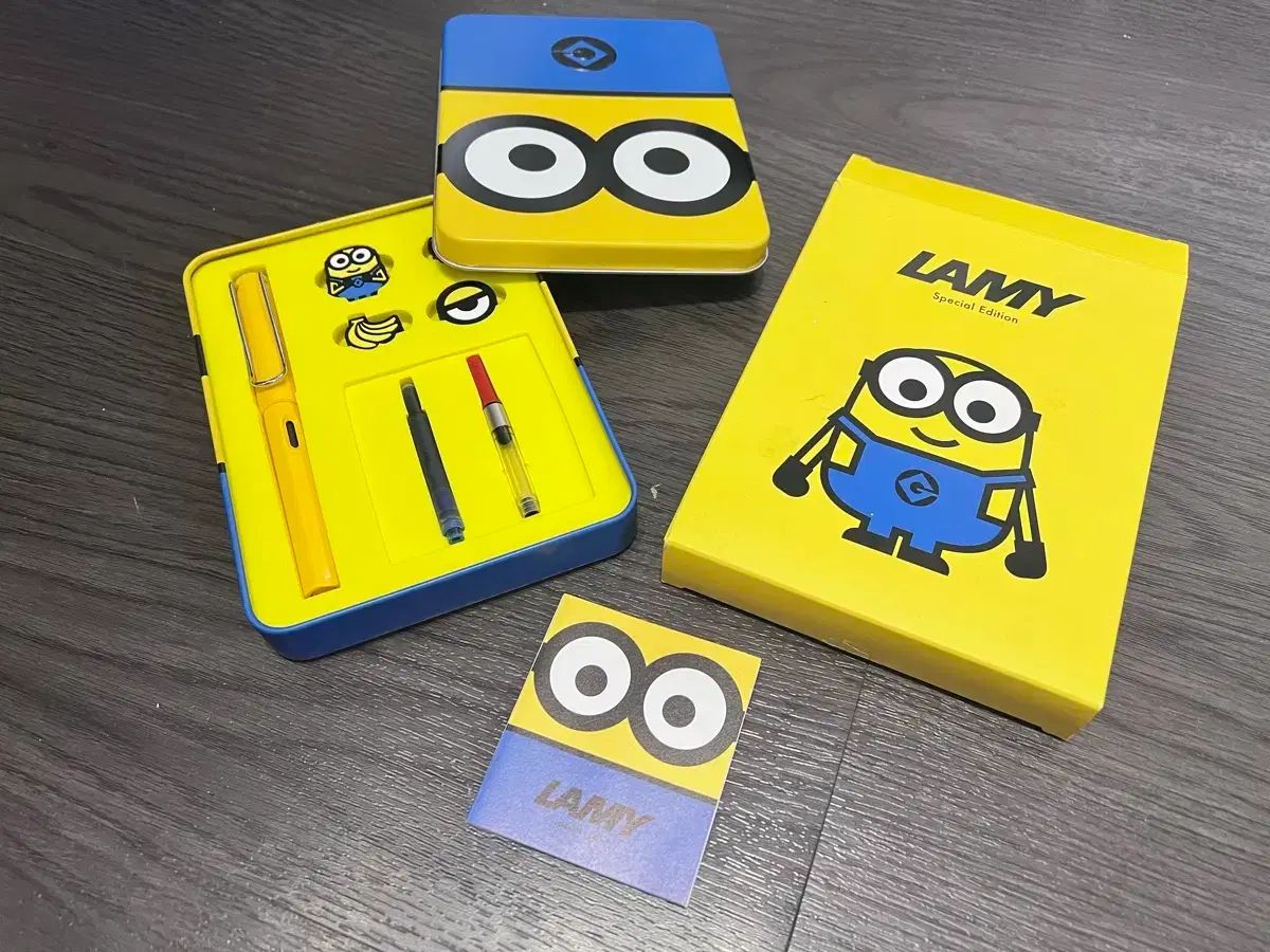 LAMY ミニオンズ　万年筆　マスコット付き LAMY 万年筆 公式通販 by - x MINIONS コラボ ミニオン万年筆セット