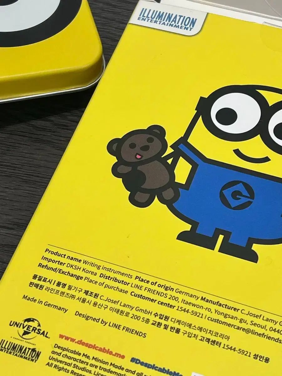 LAMY ミニオンズ　万年筆　マスコット付き LAMY 万年筆 公式通販 by - x MINIONS コラボ ミニオン万年筆セット
