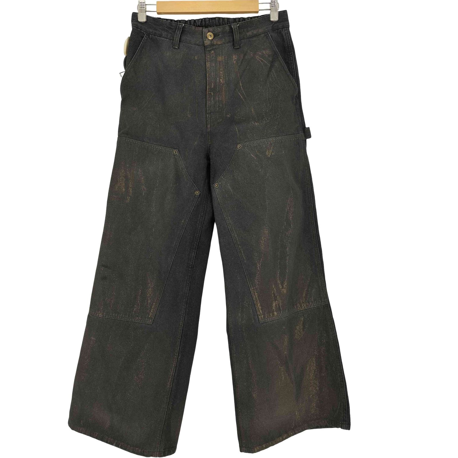 クレイル CLEL 特殊加工 ダブルニーデニムパンツ メンズ JPN：M - メルカリ