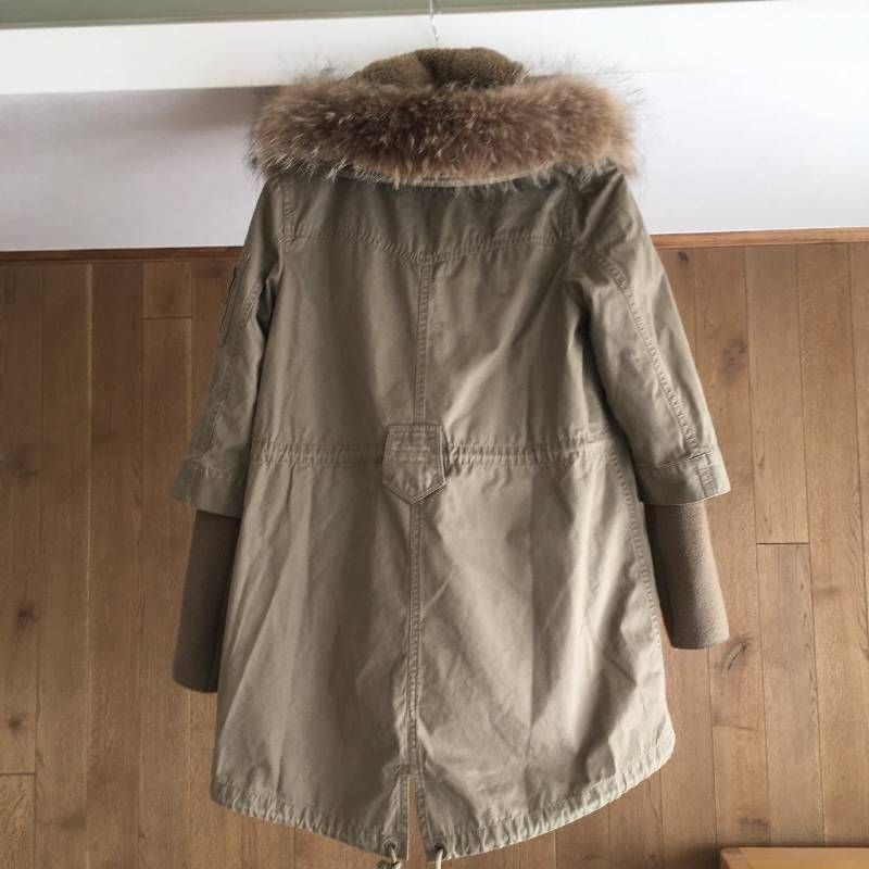 美品 BURBERRY BLUE LABELバーバリーブルーレーベル ライナー付き