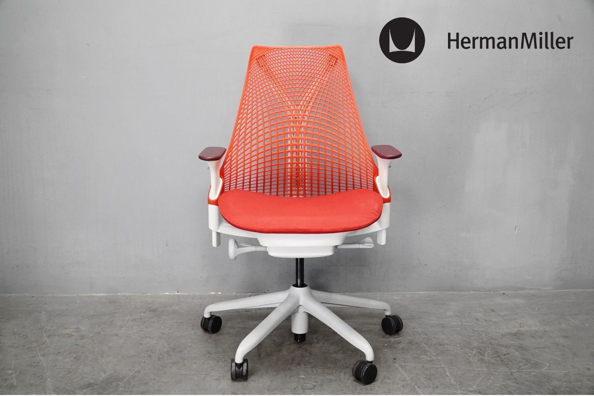 9 ハーマンミラー セイルチェア SAYL Chairs レッド2012年製 ハーマンミラー セイルチェア(レッド)