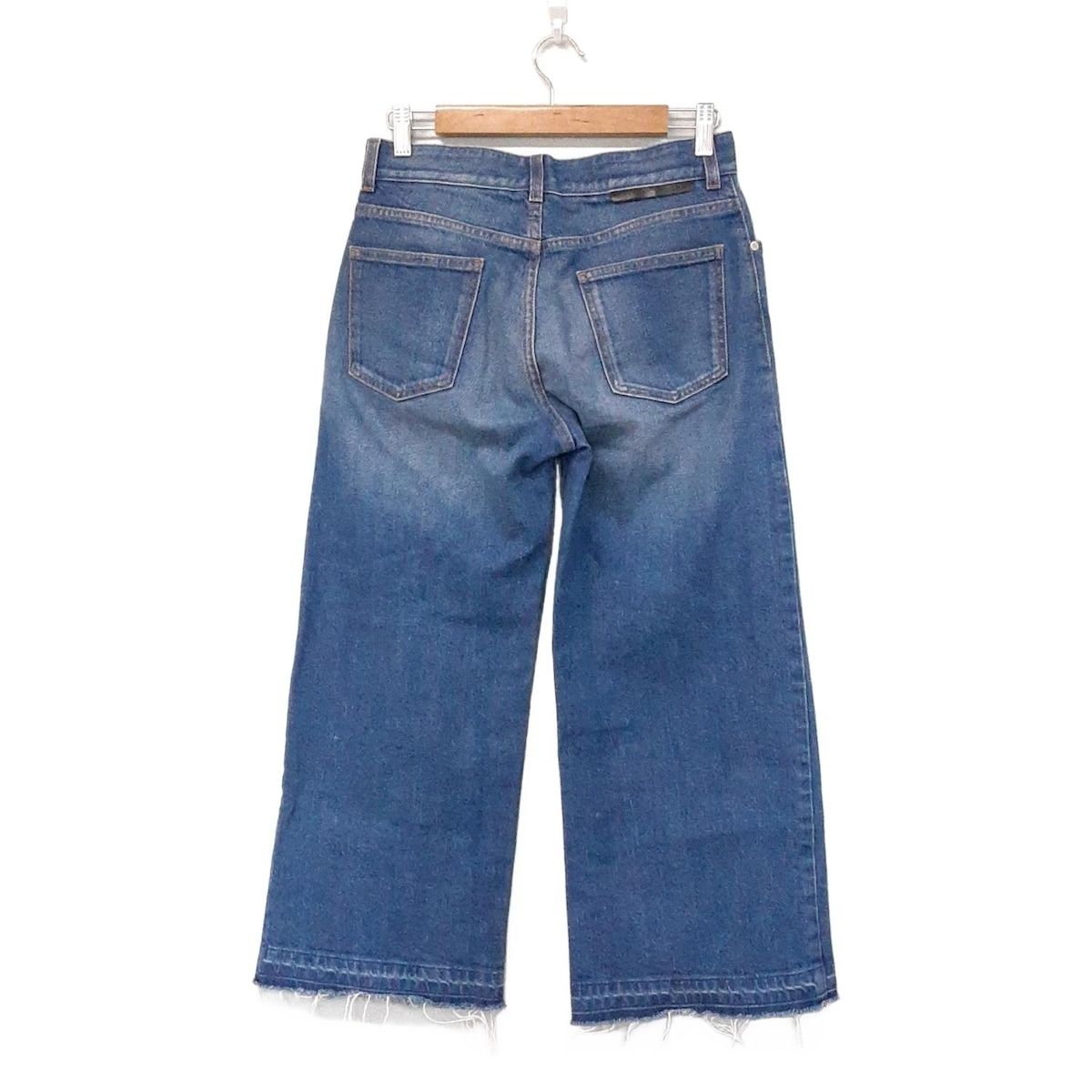 stellamccartney ステラマッカートニー ジーンズ サイズ25 XS レディース - ライトブルー フルレングス ダメージ加工