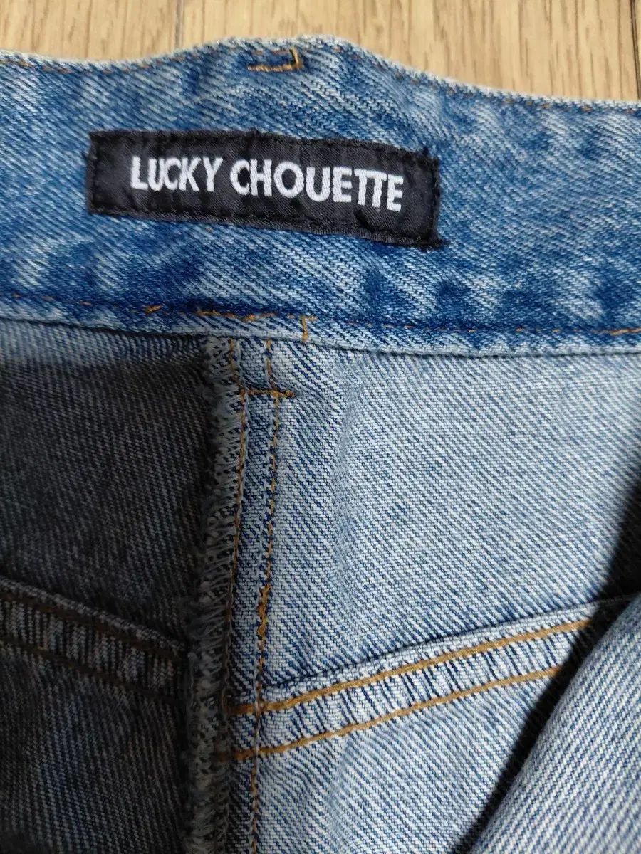 lucky chouette デニム 38 S 細身M