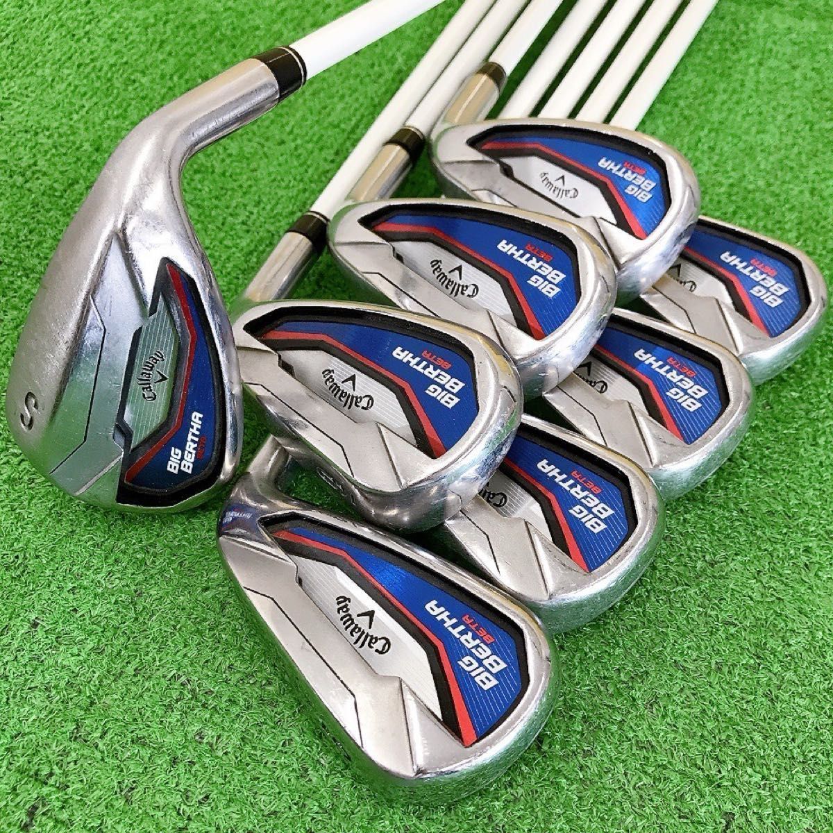 ツ47☆キャロウェイ ビッグバーサ ベータ 8本アイアンセット エア