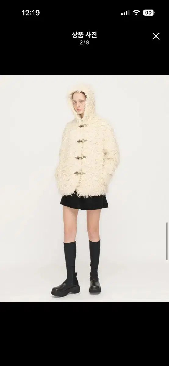 ザオープンプロダクト シアリング ファー ジャケット OPEN YY