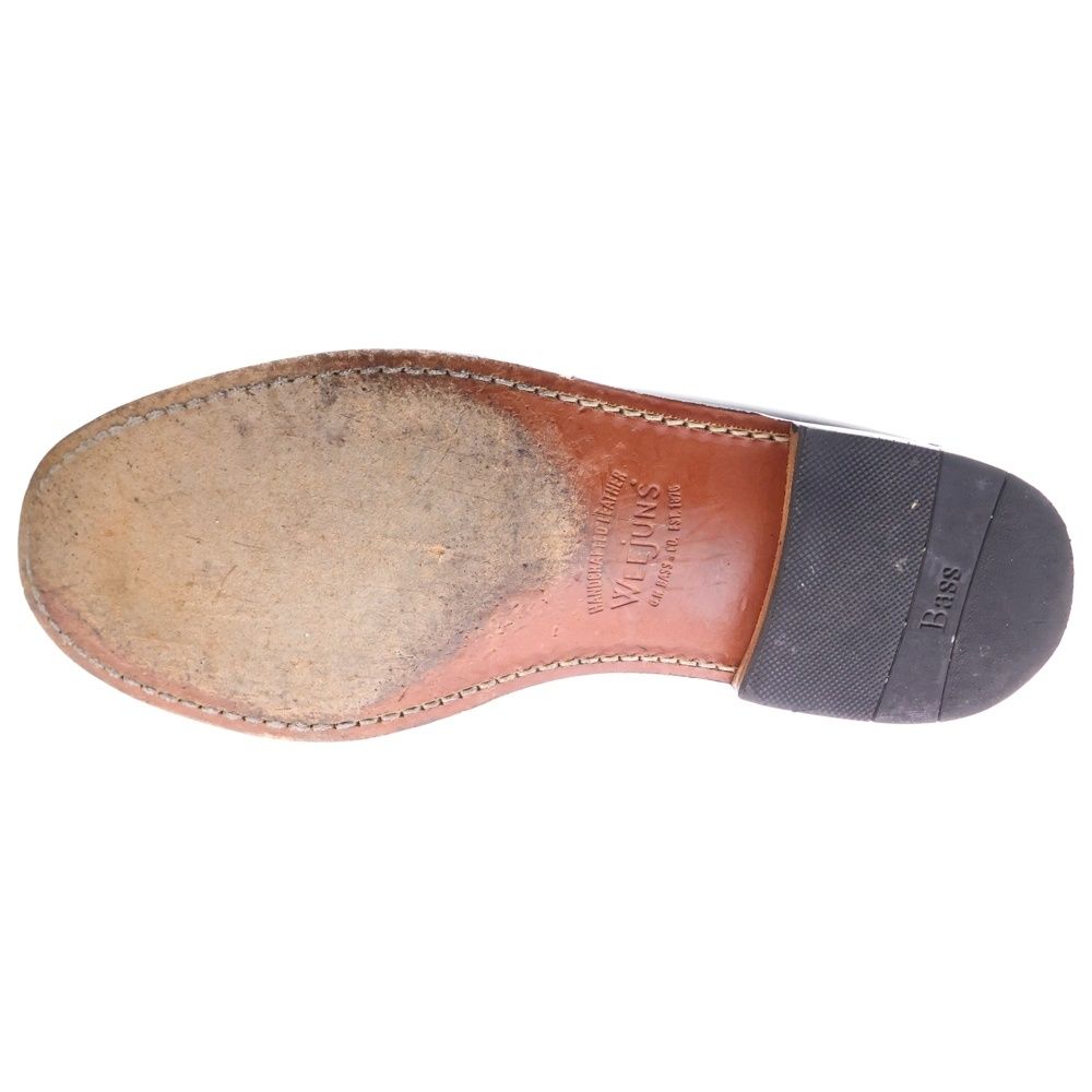  G H Bass WEEJUNS ジーエイチバスウィージャンズ WEEJUN LARSON MOC PENNY ツートン レザー ローファー ブラック ホワイト BA 1101 001 その他 靴