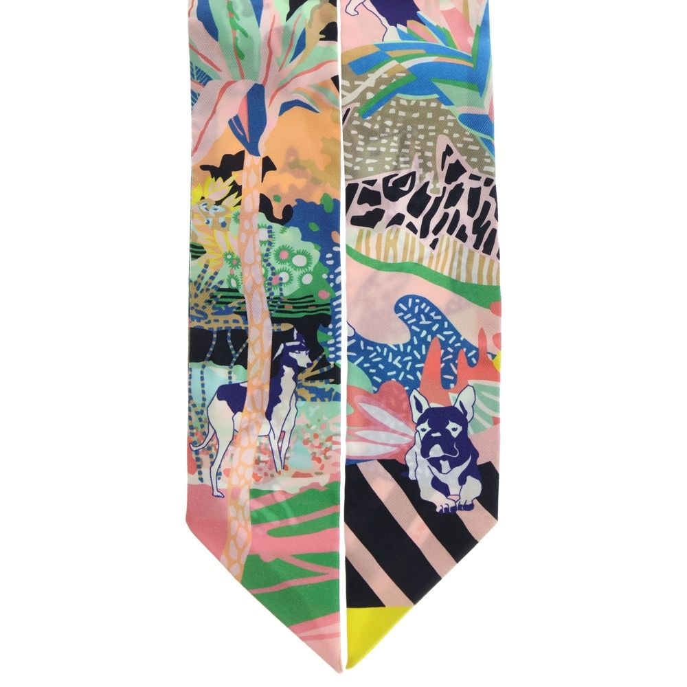  HERMES エルメス ツイリー En Liberte アン リベルテ 自由に スカーフ マルチ バンダナ スカーフ 小物