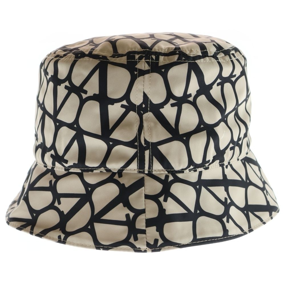 ヴァレンティノ 23 AW トワルイコノグラフ バケットハット ベージュ ブラック