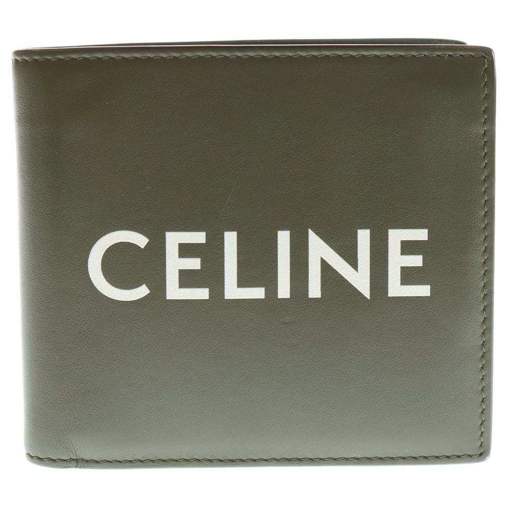 CELINE (セリーヌ) バイフォールド レザーウォレット 二つ折り財布