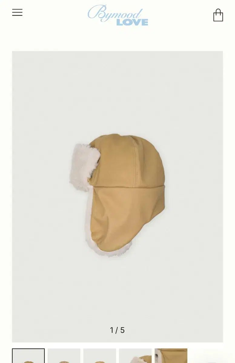 バイムード shearing mustang hat