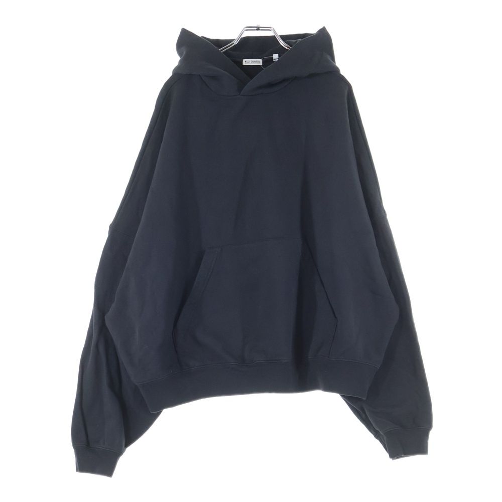 WILLY CHAVARRIA ウィリーチャバリア カンガルーポケット フーデッド スウェット パーカー ブラック