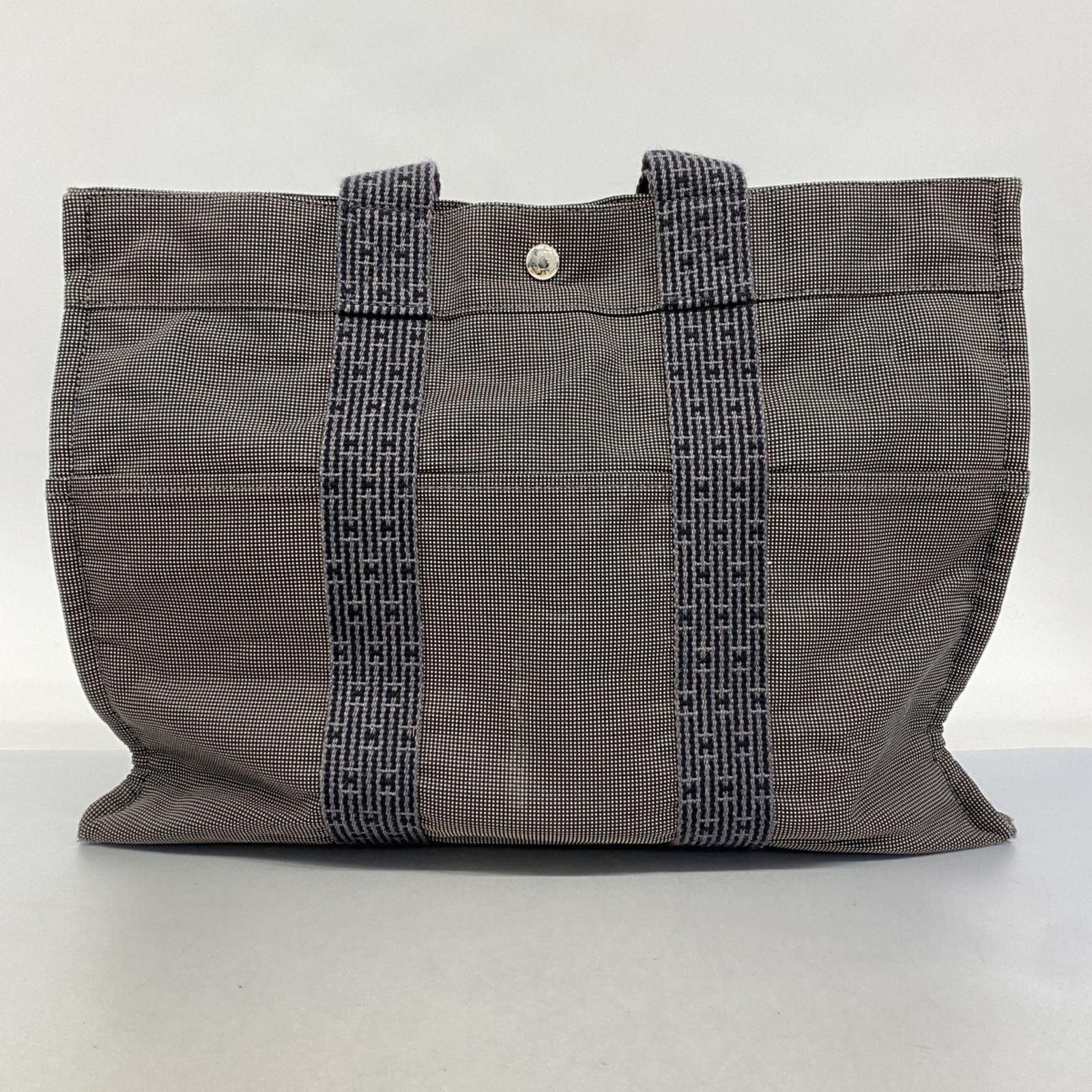 エルメス(Hermes) エルメス トートバッグ エールラインMM キャンバス