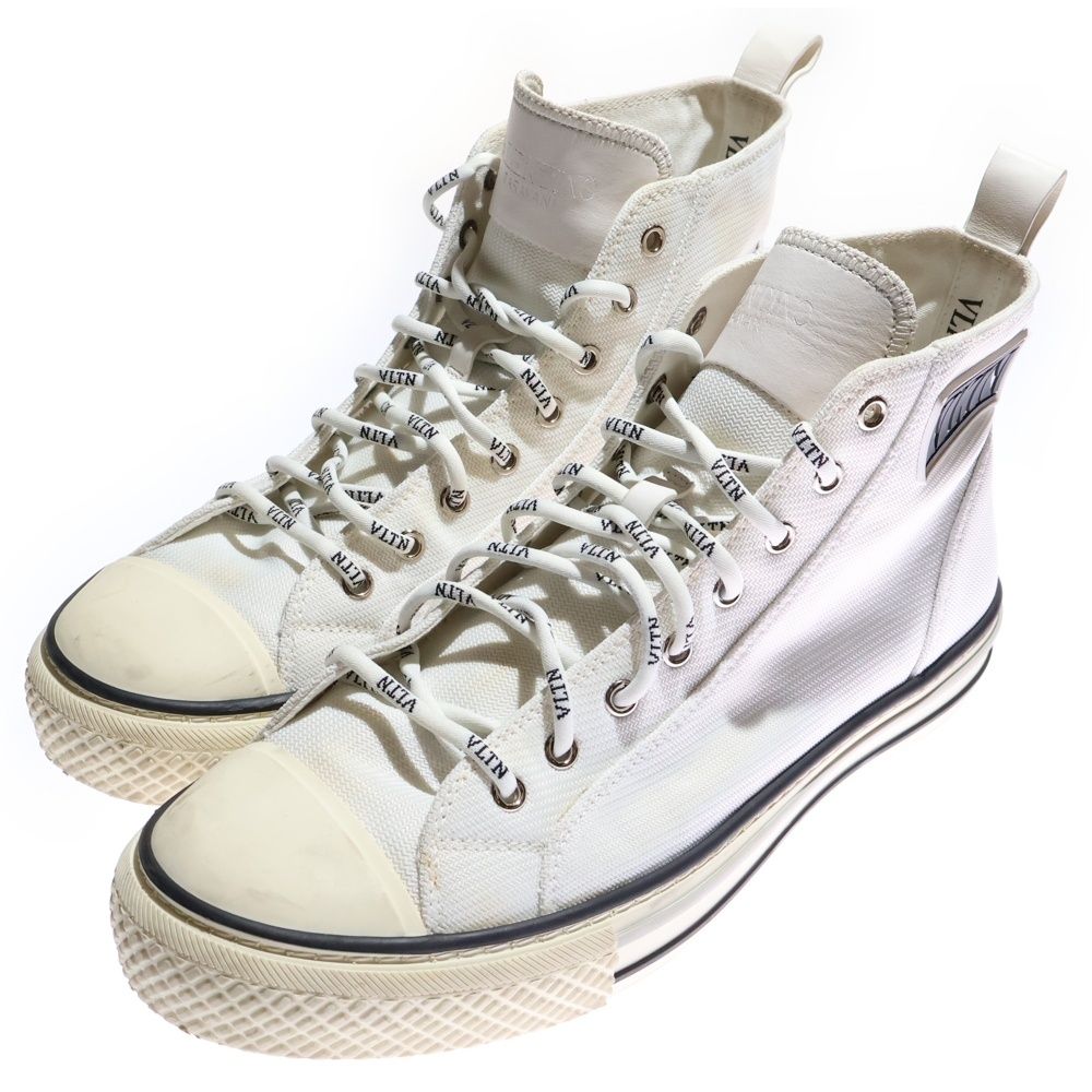 バレンティノ　VALENTINO GARAVANI ハイカットスニーカー 中古・古着通販】VALENTINO (ヴァレンティノ) ハイカットスニーカー