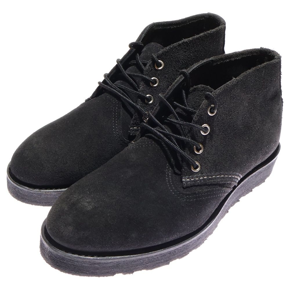 RED WING レッド ウイング 3147 Work Chukka ワークチャッカブーツ スウェードハイカットシューズ ブラック