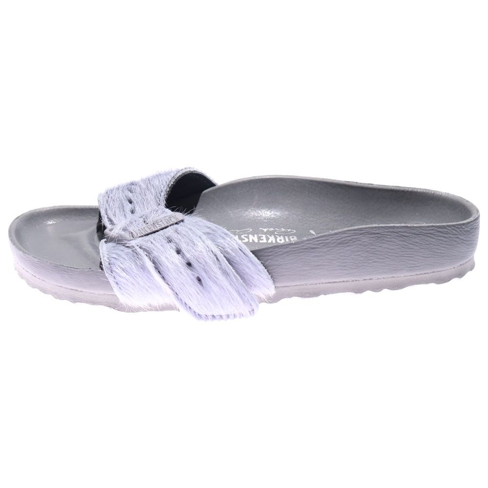 Rick Owens リックオウエンス BIRKENSTOCK Madrid EXTR ビルケンシュトック ファーサンダル グレー