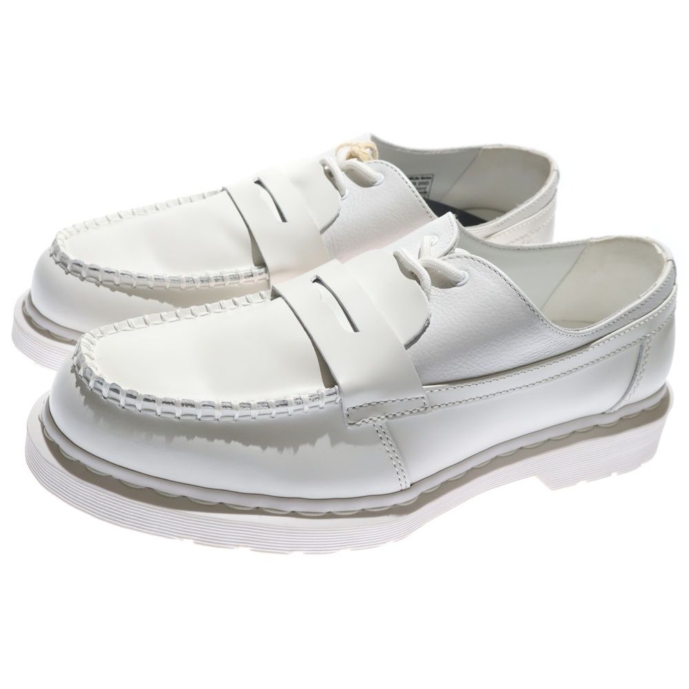 Dr.Martens ドクターマーチン ×MM 6 Maison Margiela Penton 1461 Loafers メゾンマルジェラ ペントン ローファー レザーローカットシューズ ホワイト