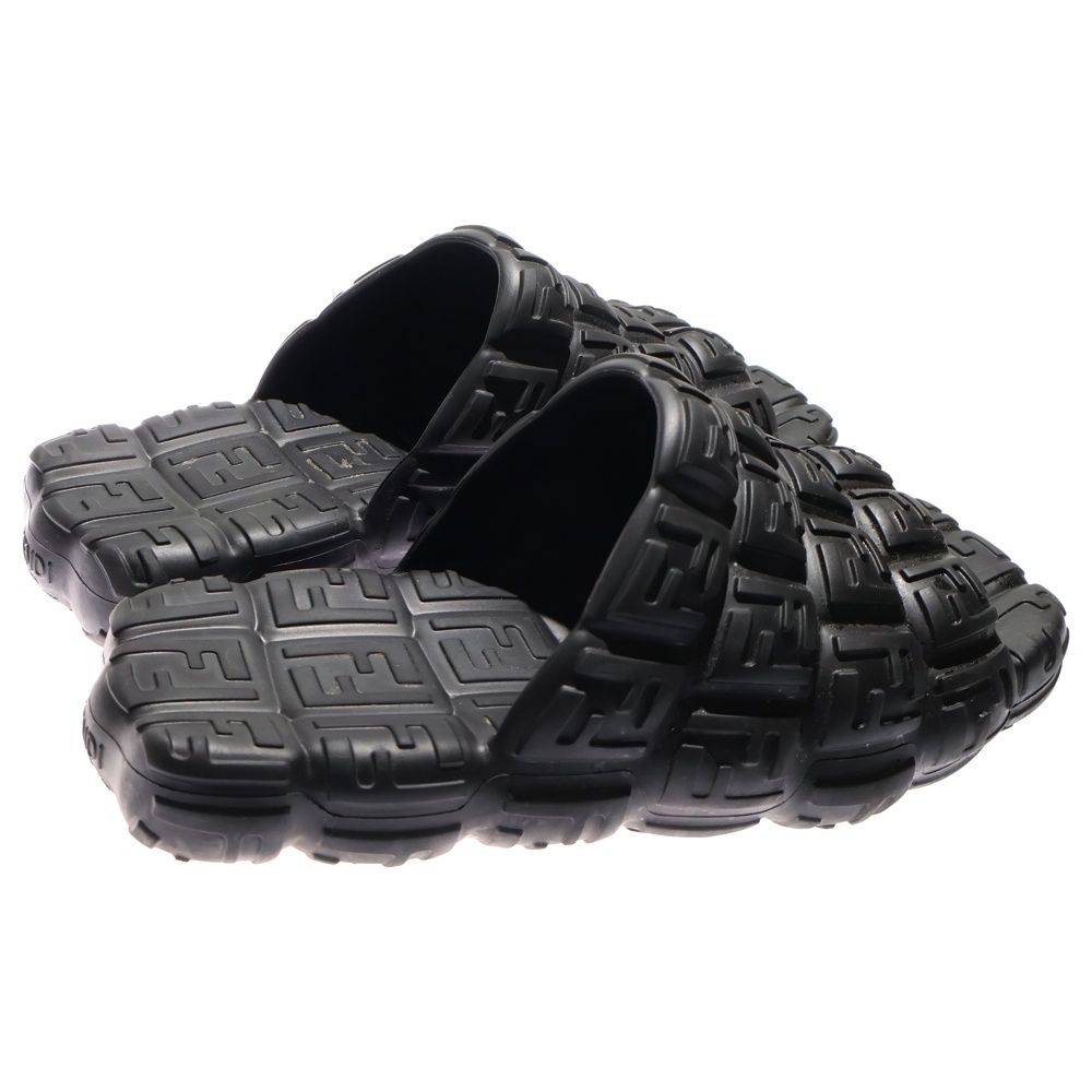  FENDI フェンディ ロゴデザイン サンダル シューズ ブラック 7 X 1573 サンダル 靴