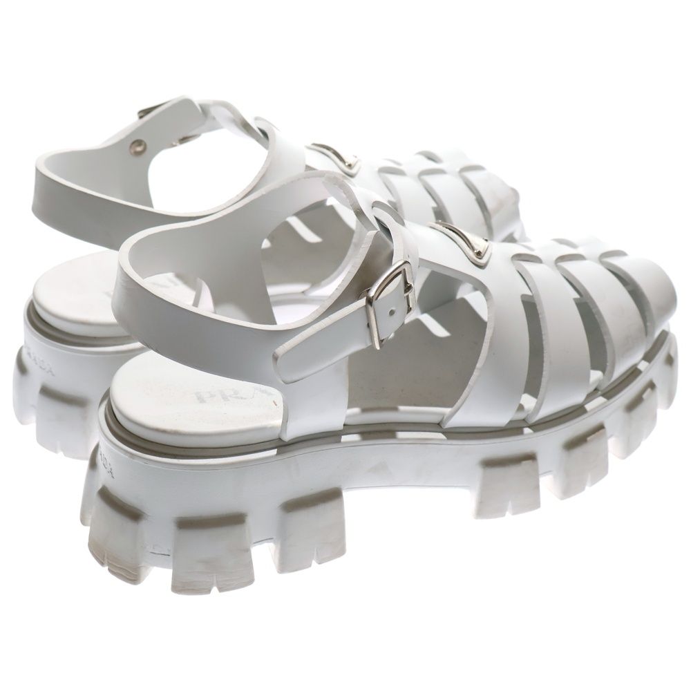 PRADA (プラダ) モノリス トライアングルロゴプレート ラバー