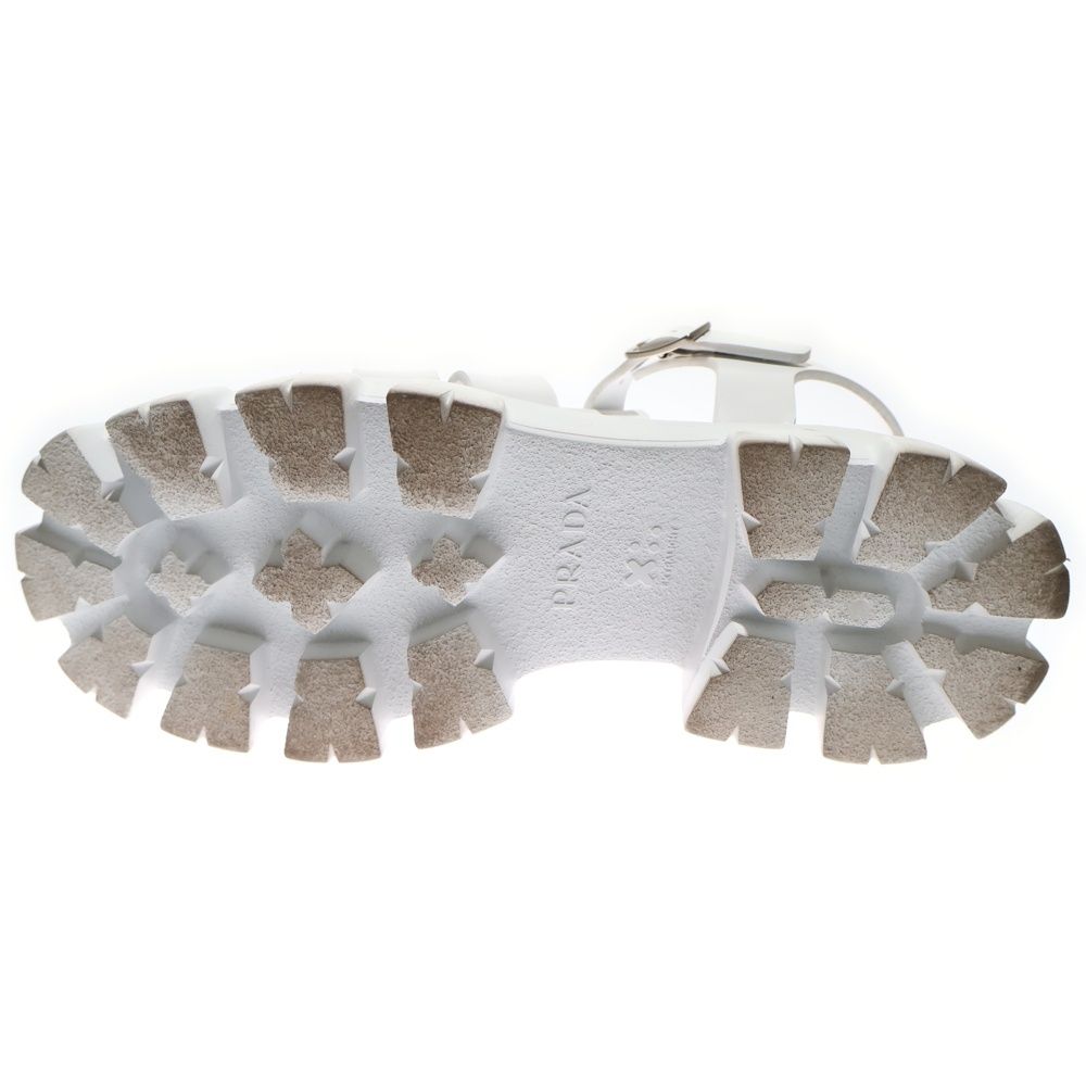 PRADA (プラダ) モノリス トライアングルロゴプレート ラバー